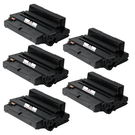 Compatible Toner Cartridge Replacement for SAMSUNG MLTD205L (MLT-D205L) High Yield Black (5K YLD) 5-Pack