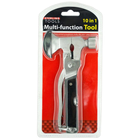 OF967 10 in 1 Multi-Function Hammer & Axe Tool