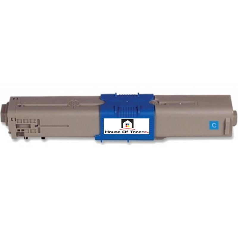 Compatible Toner Cartridge Replacement for OKIDATA 44469703 (C17) Cyan (3K YLD)