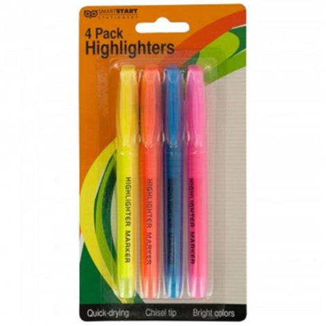 OR402 Quick-Drying Chisel Tip Highlighters Set