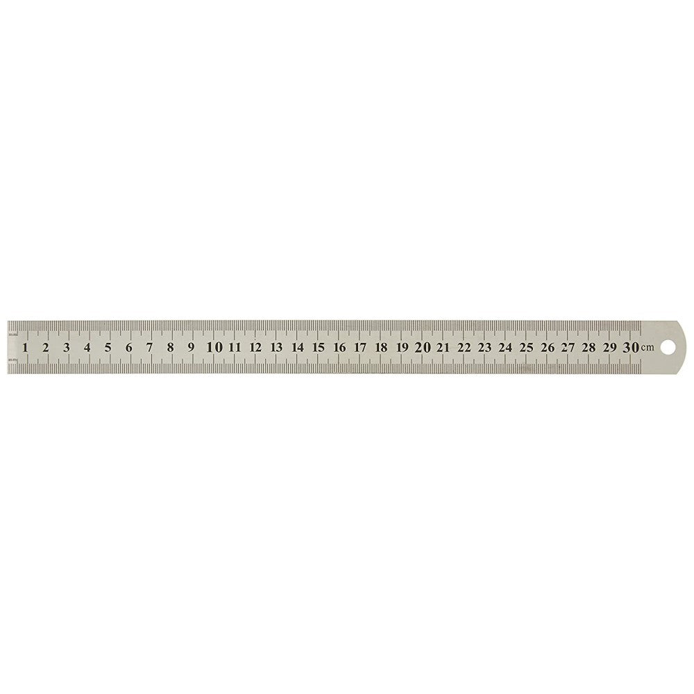 OS030 Standard & Metric Steel Ruler