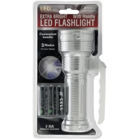 OS906 Extra Bright LED Flashlight with Handle