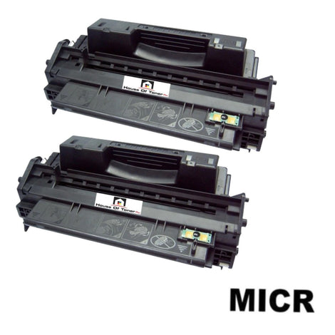 Compatible Toner Cartridge Replacement for HP Q2610A (10A) Black (6K YLD) 2-Pack (W/Micr)