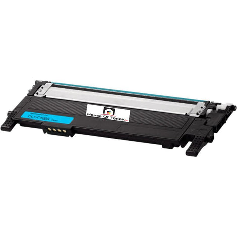 Compatible Toner Cartridge Replacement for SAMSUNG CLTC406S (CLT-C406S) Cyan (1K YLD)
