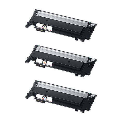 Compatible Toner Cartridge Replacement for SAMSUNG CLT-K404S (CLTK404S) Black (1.5K YLD) 3-Pack