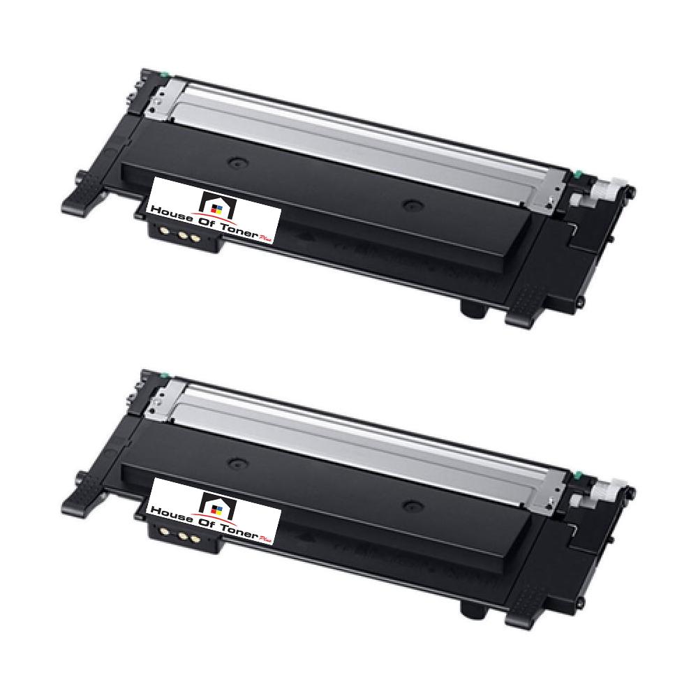 Compatible Toner Cartridge Replacement for SAMSUNG CLT-K404S (CLTK404S) Black (1.5K YLD) 2-Pack