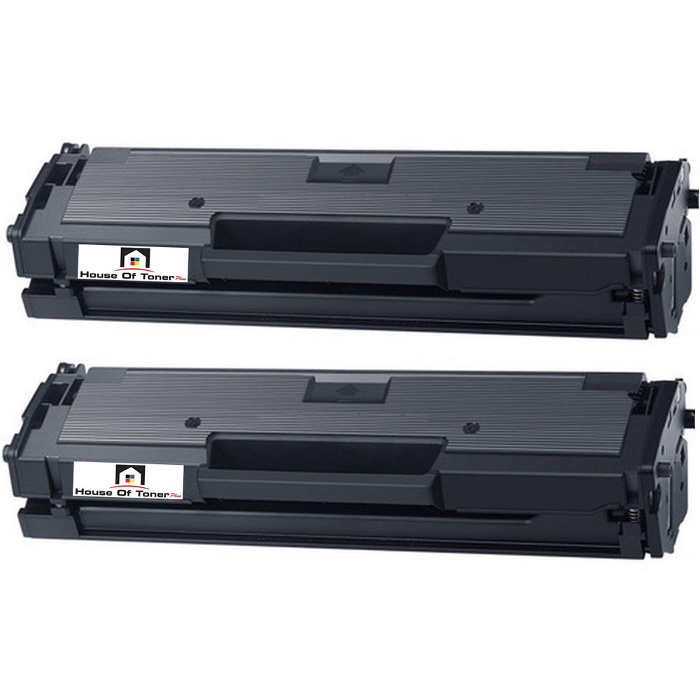 Compatible Toner Cartridge Replacement for SAMSUNG MLTD111S (MLT-D111S) Black (1K YLD) 2-Pack