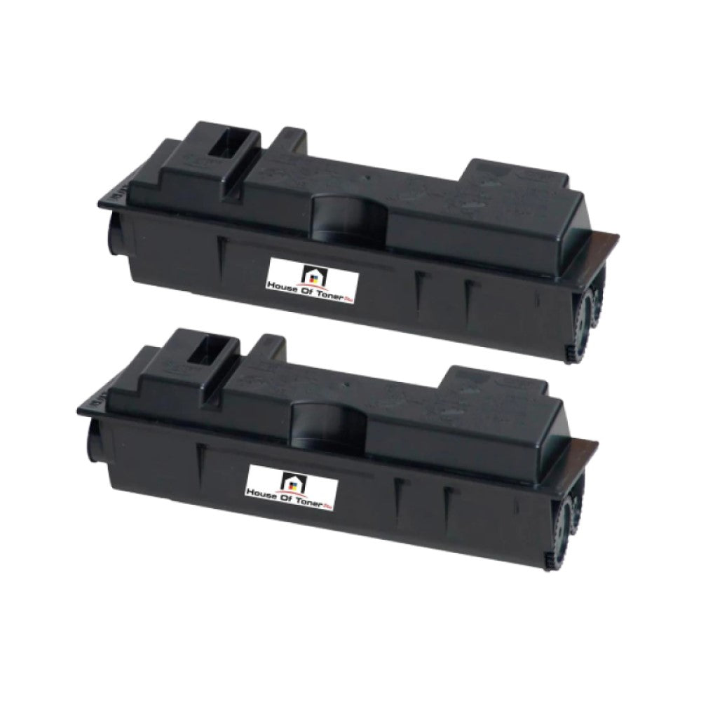 Compatible Toner Cartridge Replacement For Copystar TK17 (370P75KW; 370QB012; 370QB0KM; 87800713) Black (2-Pack)