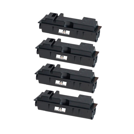 Compatible Toner Cartridge Replacement For Copystar TK17 (370P75KW; 370QB012; 370QB0KM; 87800713) Black (4-Pack)