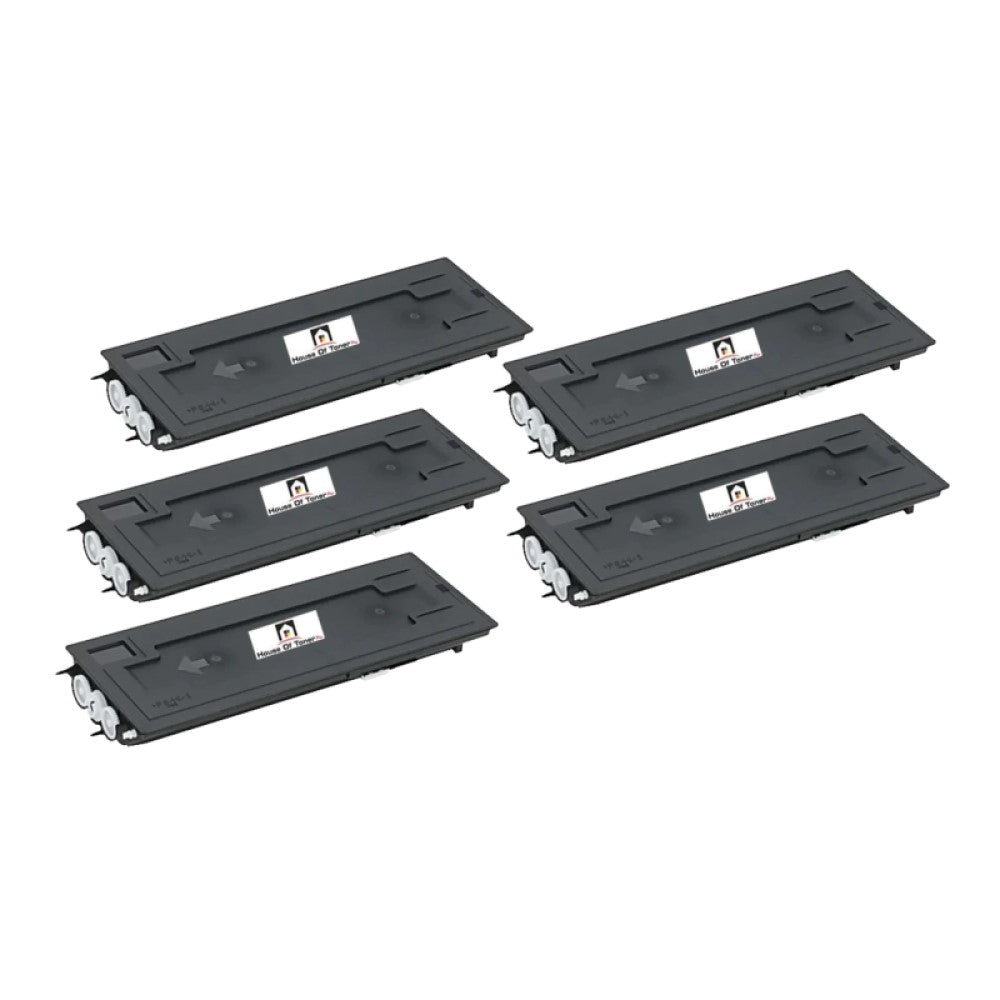 Compatible Toner Cartridge Replacement for Copystar 370AM010; 370AM011; 370AM016 (TK-411) Black (5-Pack)