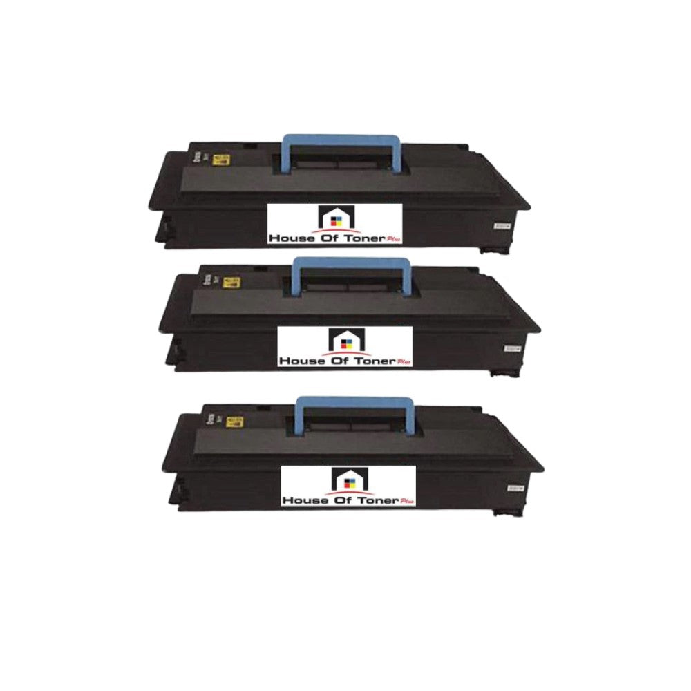 Compatible Toner Cartridge Replacement For Copystar 1T02GROUSO (TK717; TK-717) Black (3-Pack)