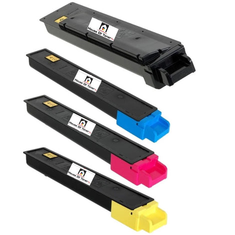 Compatible Toner Cartridge Replacement For Copystar TK8317C; TK8317M; TK8317Y; TK8317K (TK-8317C; TK-8317Y; TK-8317M; TK-8317K) Cyan, Magenta, Yellow, Black (4-Pack)