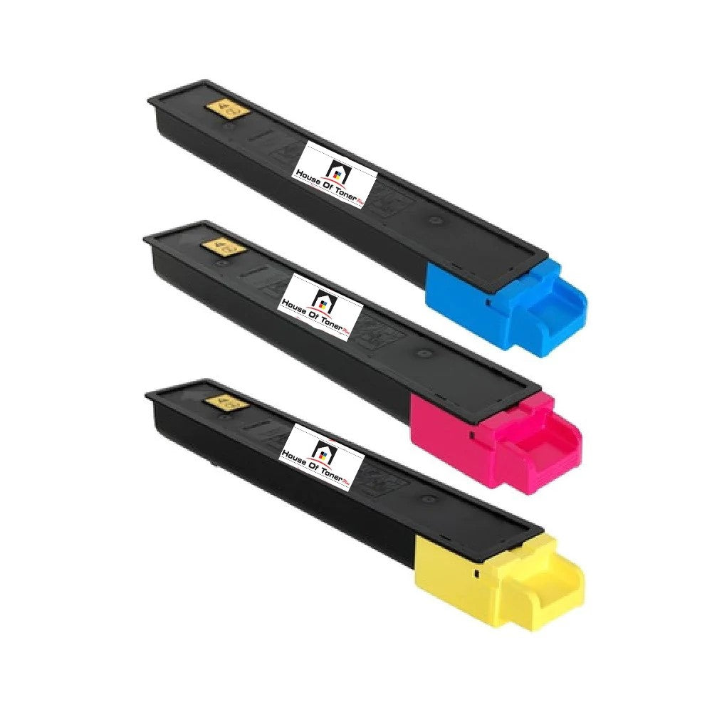 Compatible Toner Cartridge Replacement For Copystar TK8317C; TK8317M; TK8317Y (TK-8317C; TK-8317Y; TK-8317M) Cyan, Magenta, Yellow (3-Pack)