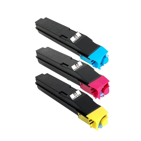 Compatible Toner Cartridge Replacement For Copystar TK8507K; TK8507C; TK8507M; TK8507Y (TK-8507K; TK-8507Y; TK-8507M; TK-8507C) Black, Cyan, Magenta, Yellow (3-Pack)