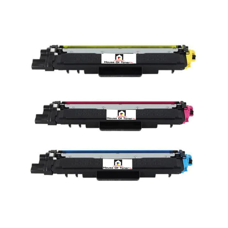 Compatible Toner Cartridge Replacement for BROTHER TN227C; TN227M; TN227Y (TN-227C; TN-227M; TN-227Y) High Yield Cyan, Magenta, Yellow (3-Pack)