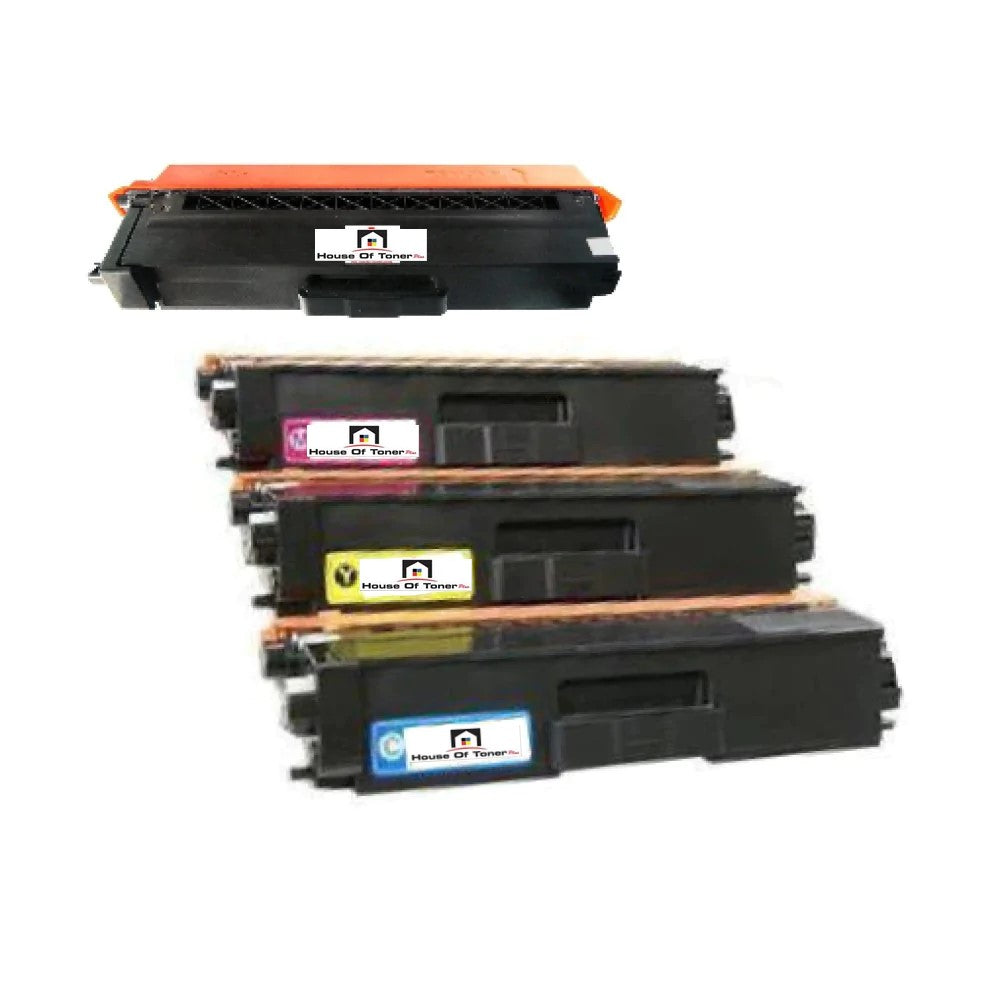 Compatible Toner Cartridge Replacement for BROTHER TN-315BK;  TN315C; TN315M; TN315Y (TN-315BK; TN-315C; TN-315M; TN-315Y) High Yield Black, Cyan, Magenta, Yellow (4-Pack))