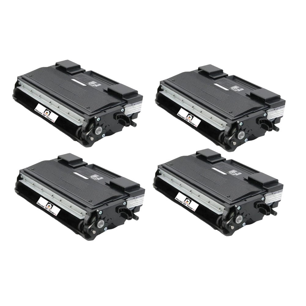 Compatible Toner Cartridge Replacement For BROTHER TN670 (TN-670) Black (4-Pack)