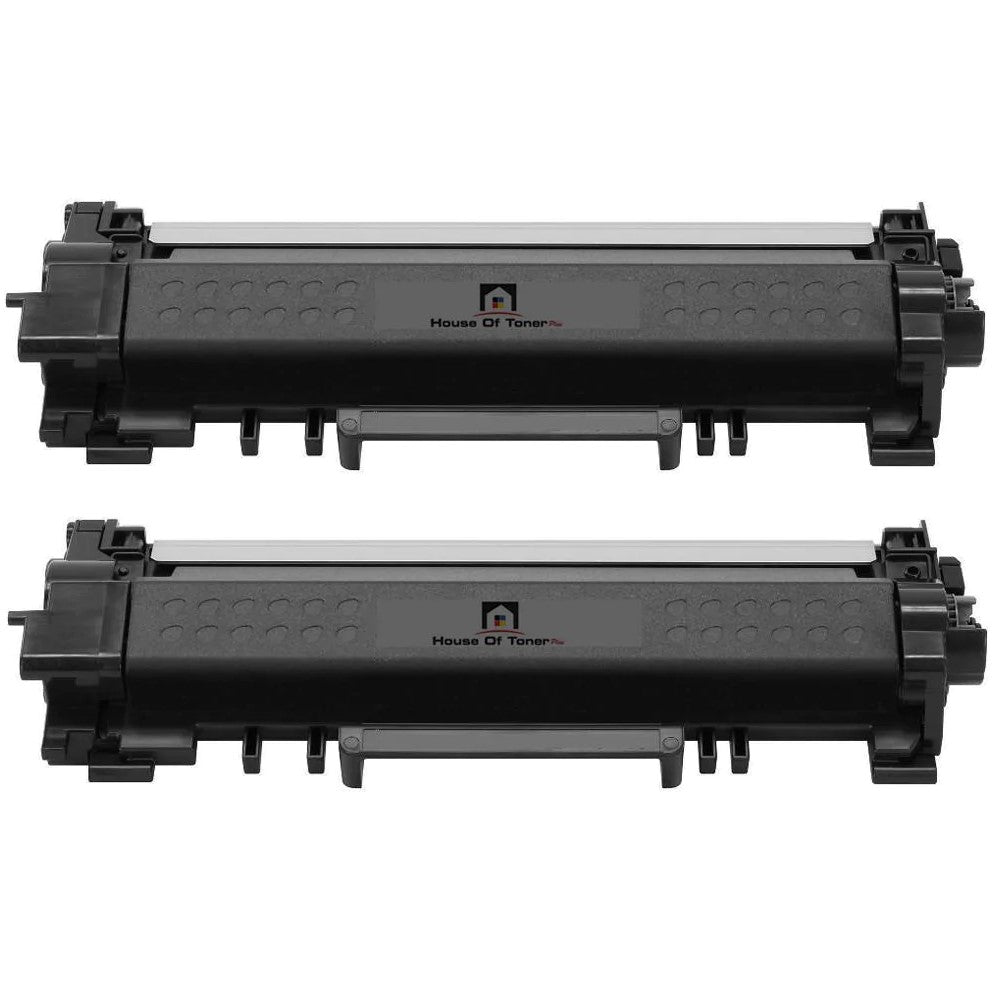 Compatible Toner Cartridge Replacement for BROTHER TN760 (TN-760) High Yield Black (2-Pack)