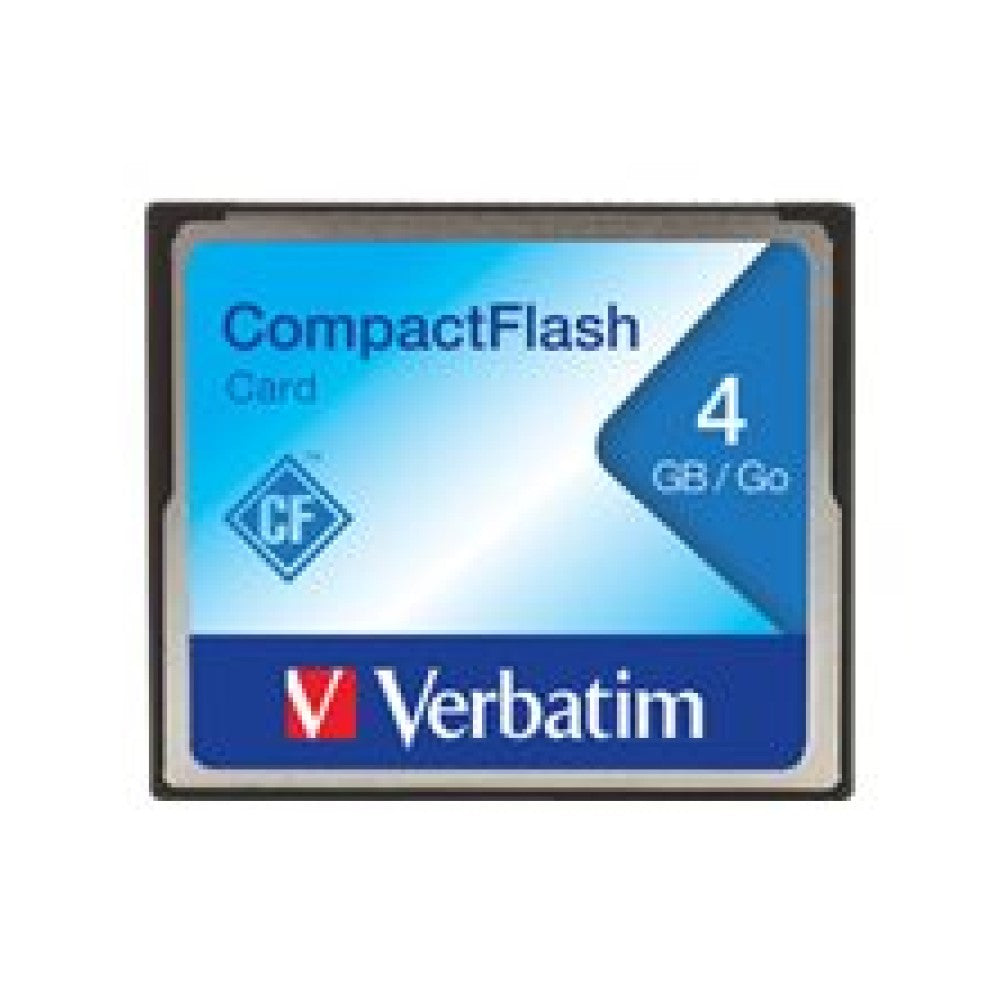 VER95188 VERBATIM COMPACT FLASH 4GB MEMORY CARD