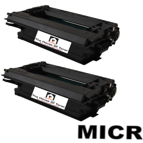 Compatible Toner Cartridge Replacement For HP W1470A (HP 147A) Black (10.5K YLD) W/Micr (2-Pack)