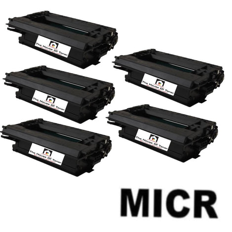 Compatible Toner Cartridge Replacement For HP W1470A (HP 147A) Black (10.5K YLD) W/Micr (5-Pack)