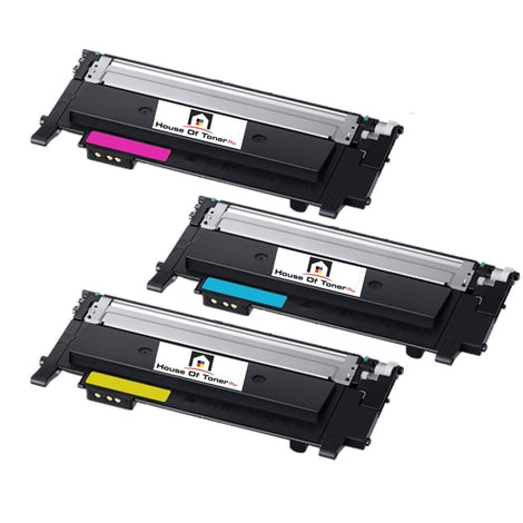Compatible Toner Cartridge Replacement for HP W2061A, W2062A, W2063A (116A) Cyan, Magenta, Yellow (700 YLD) 3-Pack