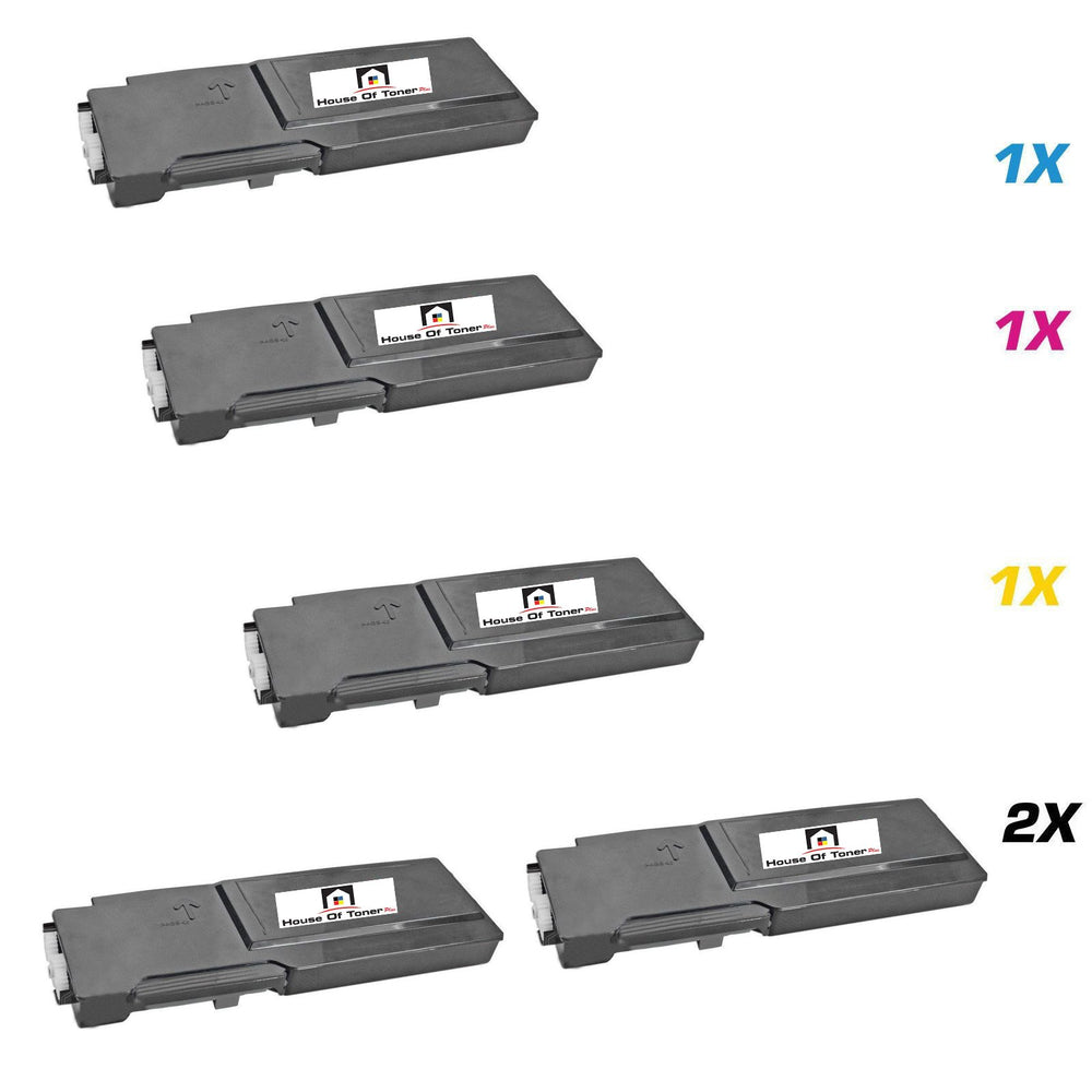 XEROX 2) 106R02228 1) 106R02225, 1) 106R02226, 1) 106R02227 (COMPATIBLE) 5 PACK