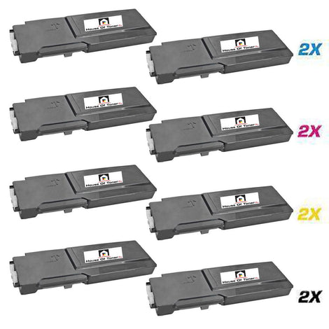 XEROX 2) 106R02228 2) 106R02225, 2) 106R02226, 2) 106R02227 (COMPATIBLE) 8 PACK