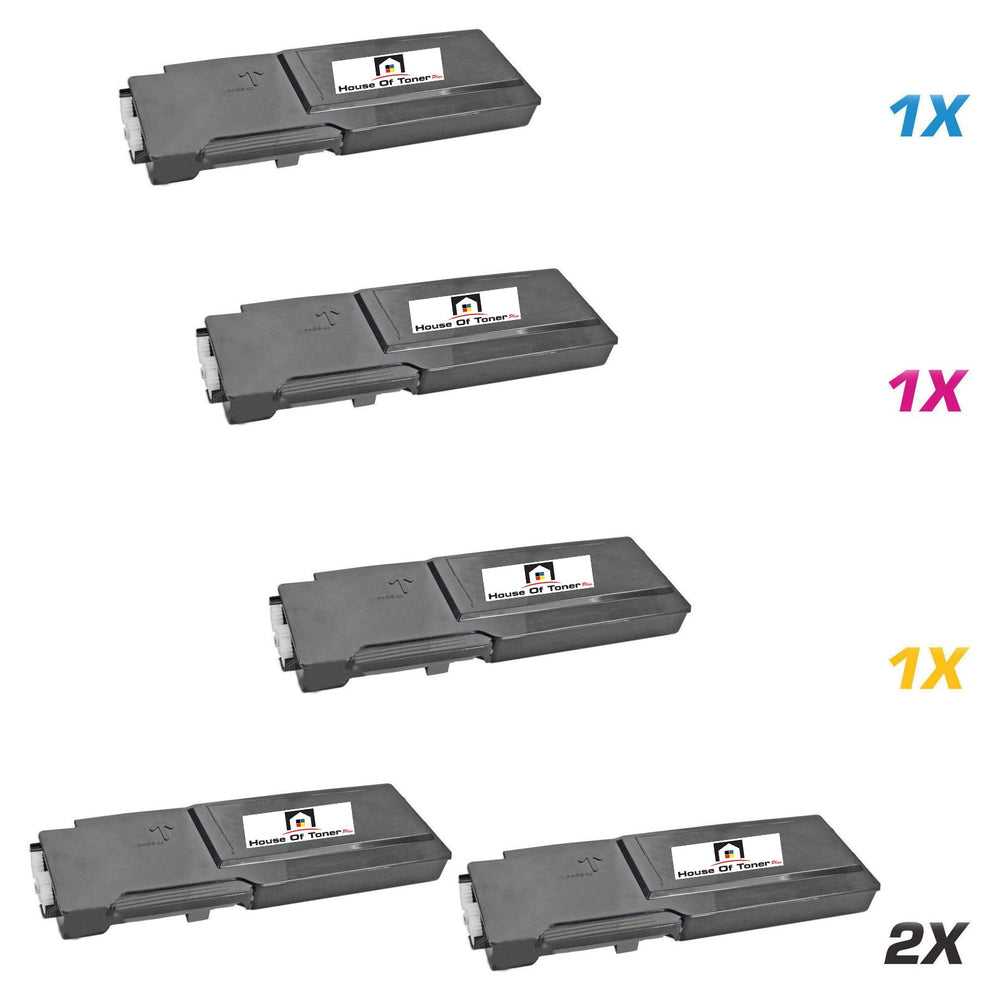 XEROX  2) 106R02747, 1) 106R02744, 1) 106R02745, 1) 106R02746 (COMPATIBLE) 5 PACK